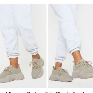 Pretty Little Thing Platform Sneakers